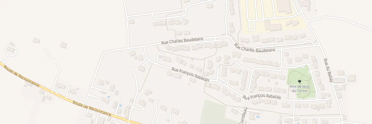 Plan du 70 Rue François Rabelais à Allonnes