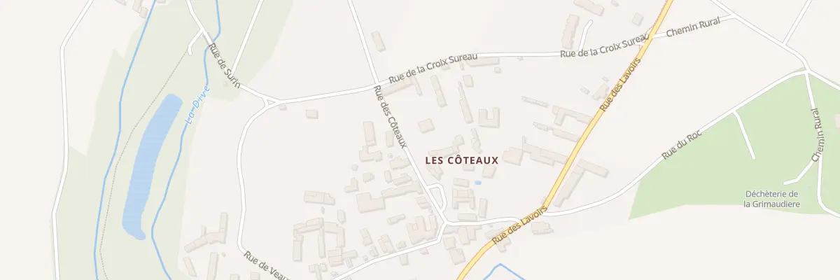 Plan du 4 Rue des Côteaux à La Grimaudière