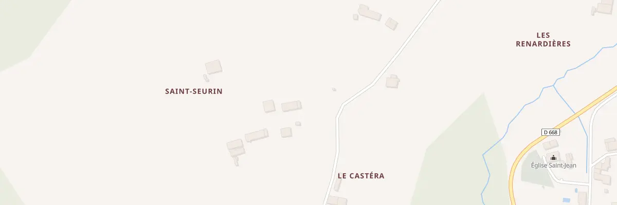 Plan du 5 Saint Seurin à Roquebrune