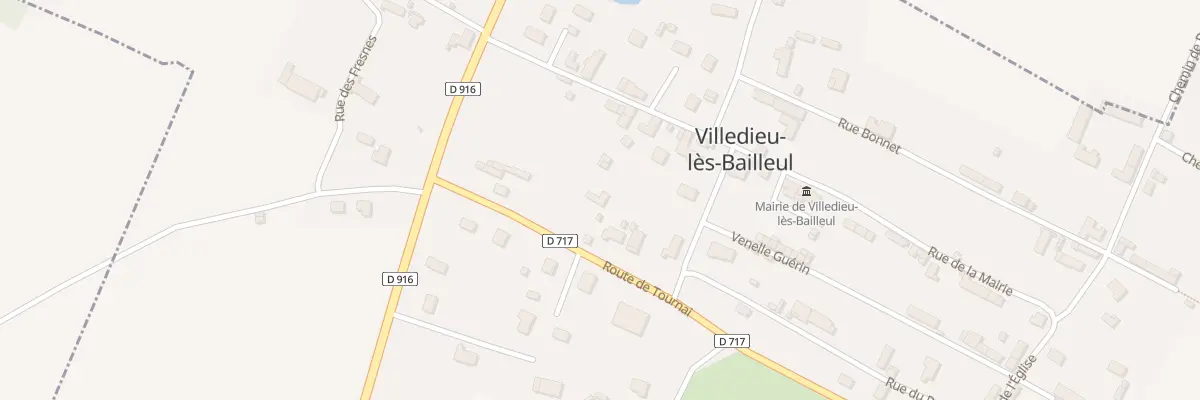 Plan du 3 Rte de Tournai à Villedieu-lès-Bailleul
