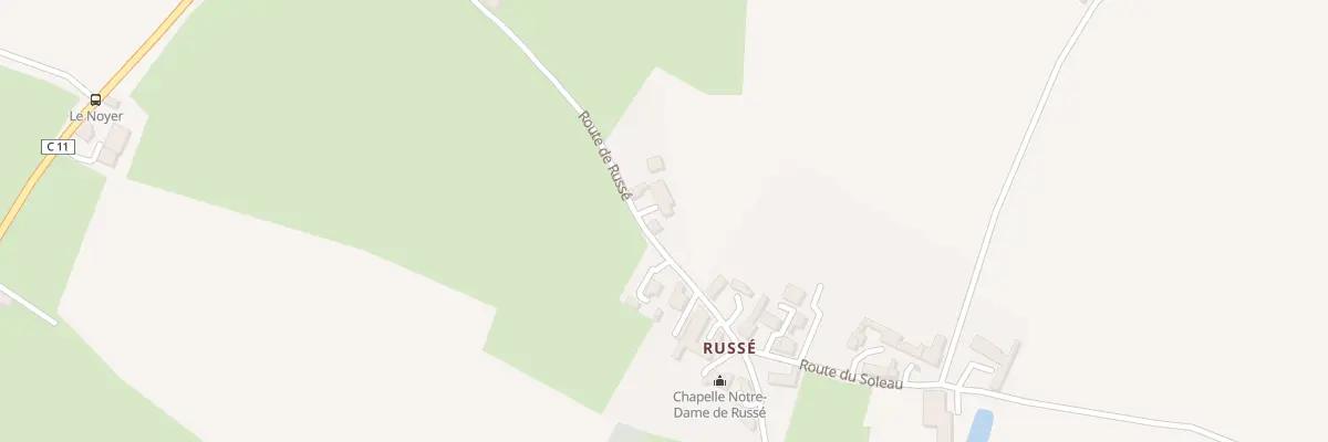 Plan du 5419 Russe à Allonnes