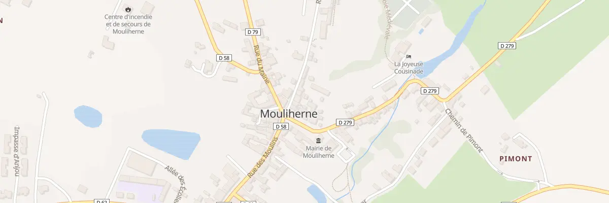 Plan du 6 Rue de l’Eglise à Mouliherne