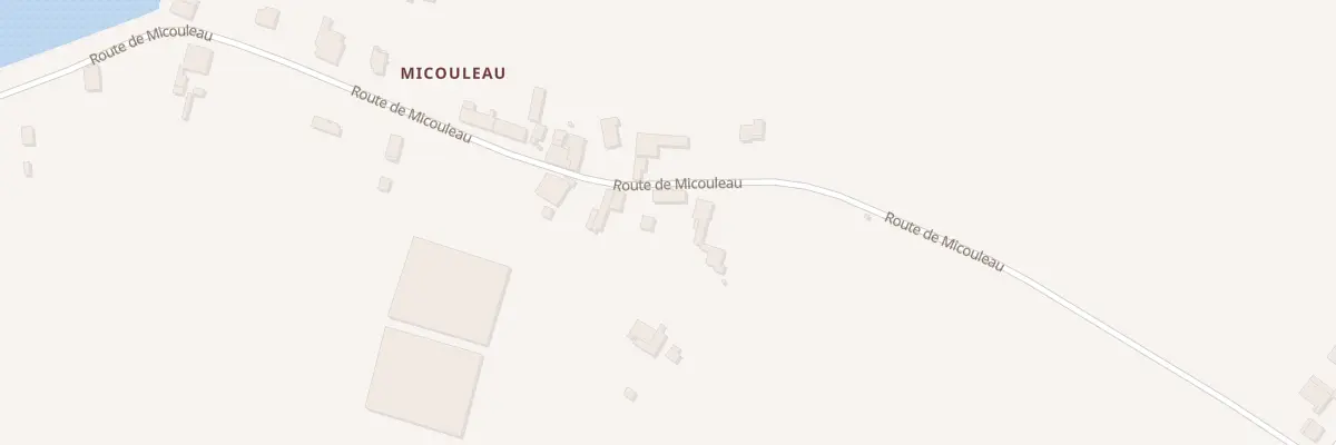 Plan du 1973 Rte de Micouleau à Flaujagues