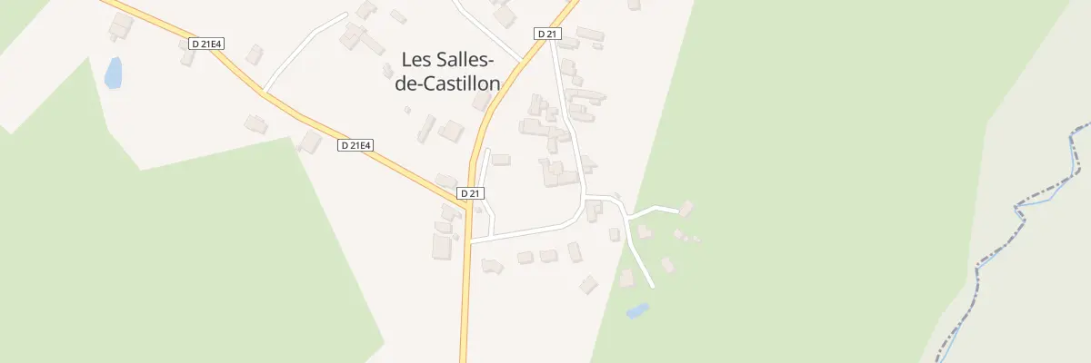 Plan du 6 Le Theolat aux Salles-de-Castillon