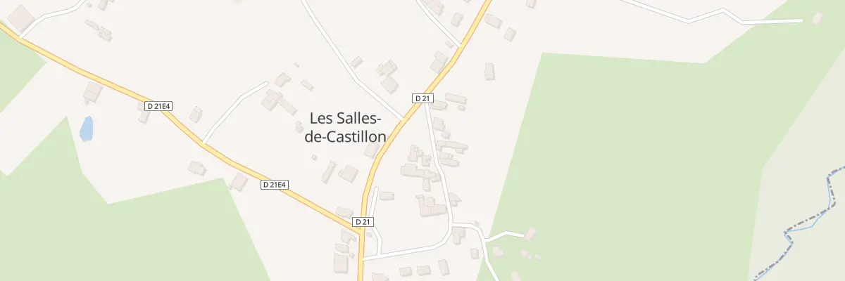Plan du 91 Le Theolat aux Salles-de-Castillon