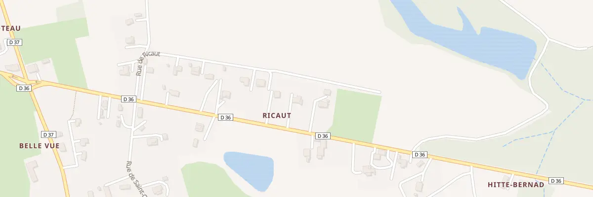 Plan du 269 Ricaut à Parleboscq