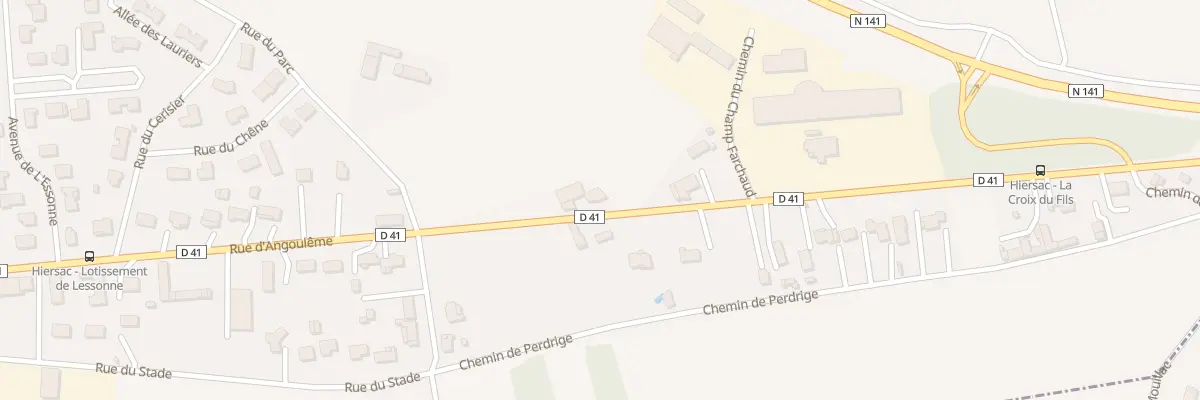Plan du 65 Rue d’Angoulème à Hiersac