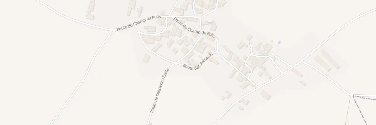 Plan du 4 Rte de l’Ancienne Ecole à Chenay