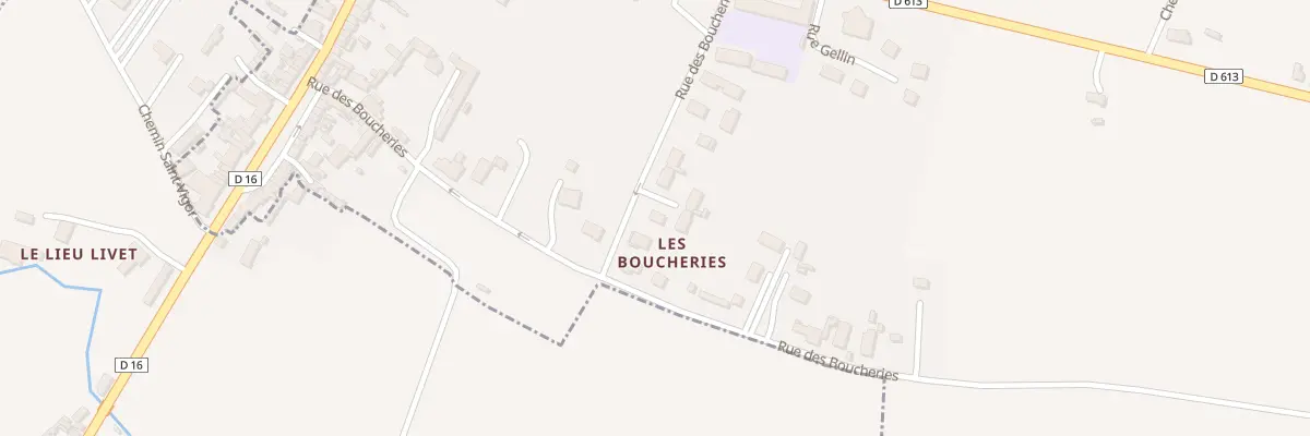 Plan du 37 Rue des Boucheries à Mézidon Vallée d’Auge