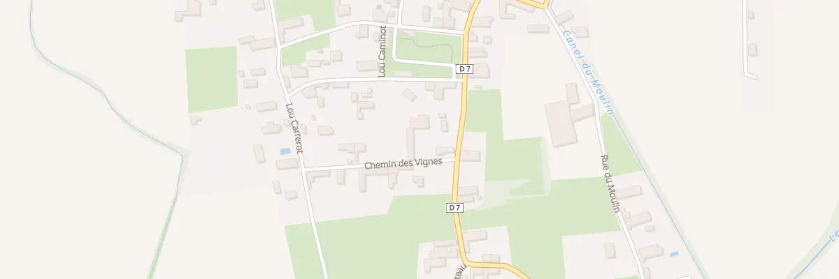 Plan du 4 Che des Vignes à Larreule