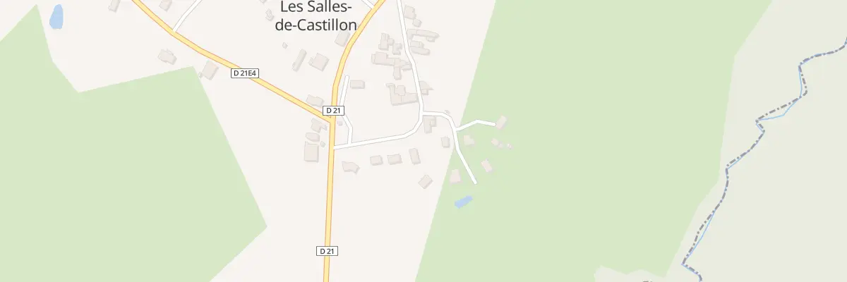 Plan du 98 Le Theolat aux Salles-de-Castillon