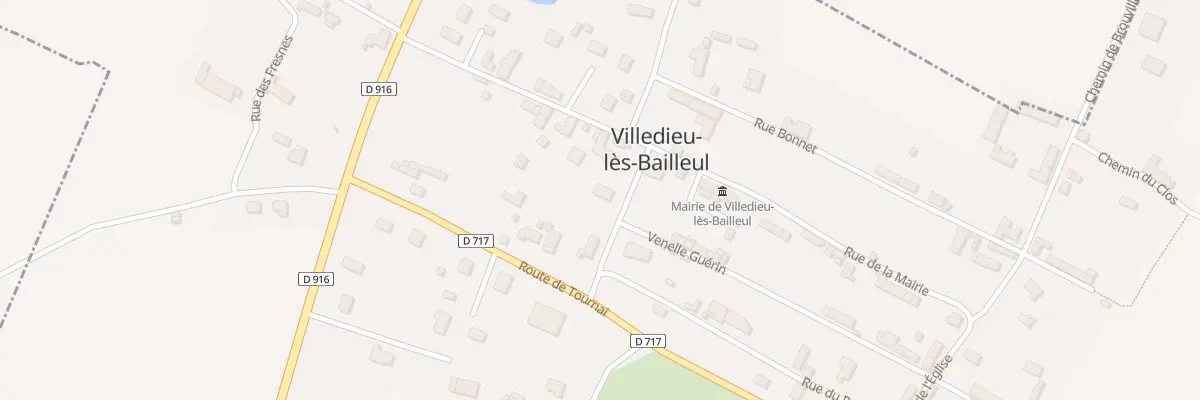 Plan du 3 Rue de la Croix Boisée à Villedieu-lès-Bailleul