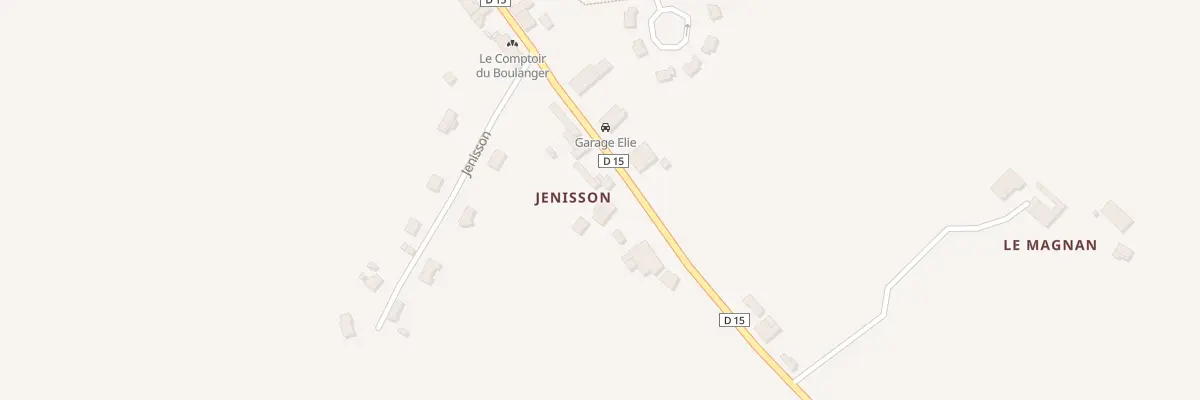 Plan du 39 Jenisson à Sainte-Radegonde