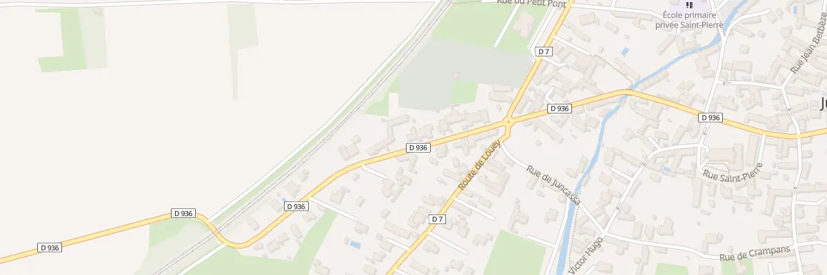 Plan du 66 Rue Marechal Foch à Juillan