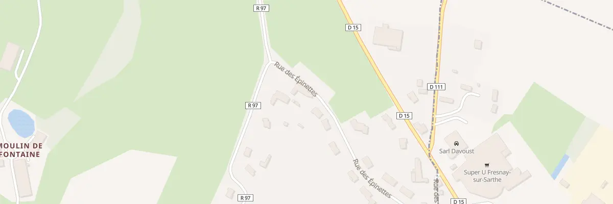 Plan du 15 Rue des Epinettes à Assé-le-Boisne