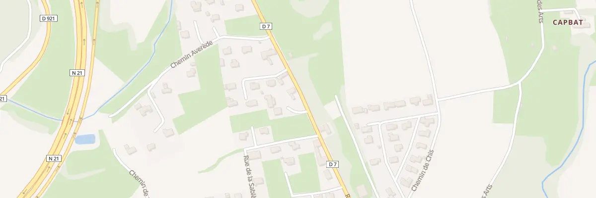 Plan du 27 Rte de Tarbes à Louey