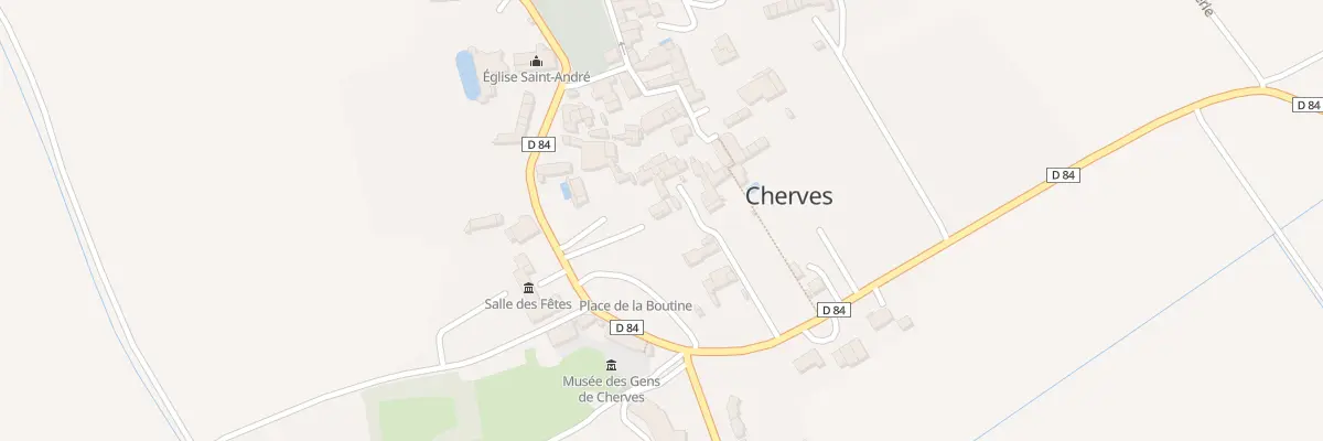 Plan du 2 Rue de la Mairie à Cherves