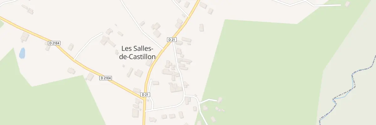 Plan du 10 Le Theolat aux Salles-de-Castillon