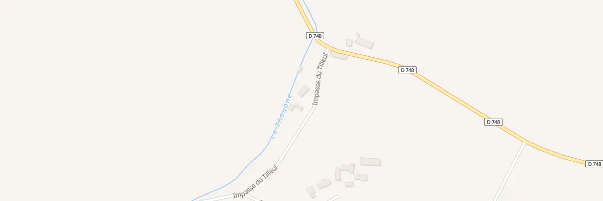 Plan du 2 Imp du Tilleul à Tanville