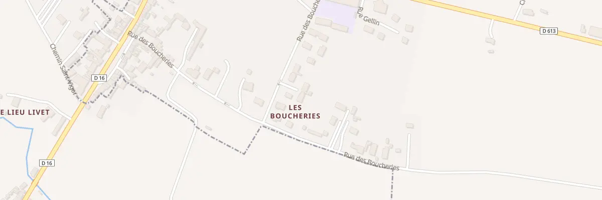 Plan du 39 Rue des Boucheries à Mézidon Vallée d’Auge