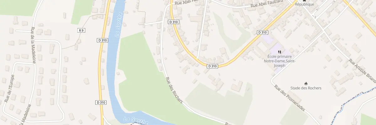 Plan du 51 Av Victor Hugo à Fresnay-sur-Sarthe