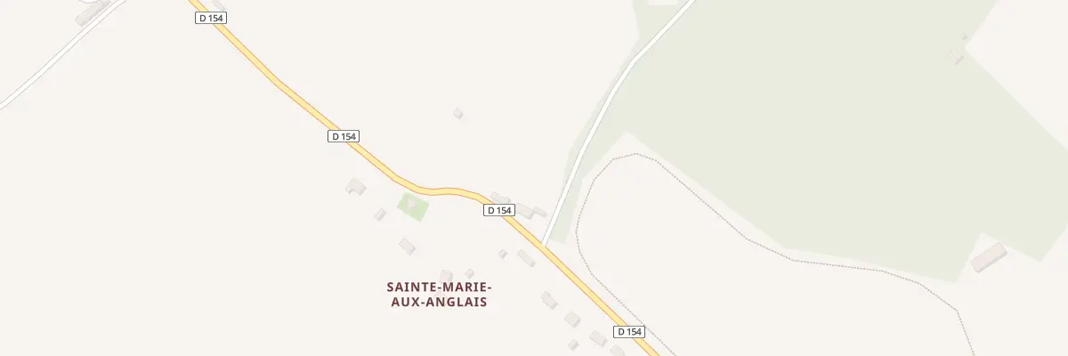Plan du 2871 Rte de Ste Marie aux Anglais à Mézidon Vallée d’Auge