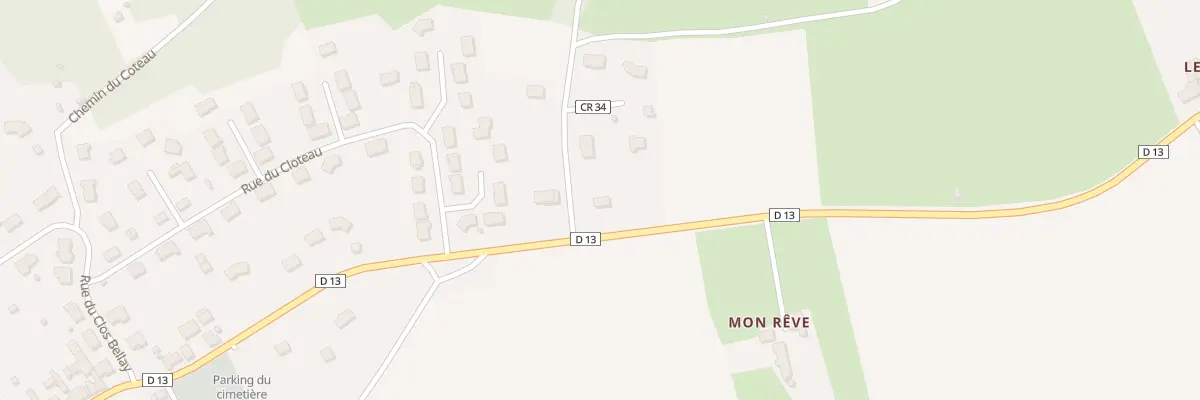 Plan du 5749 Le Clos Pinard à Mareil-sur-Loir