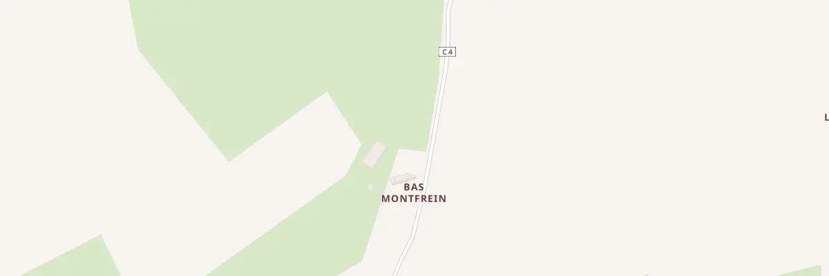 Plan du 5180 Montfrein à Saint-Aubin-de-Locquenay