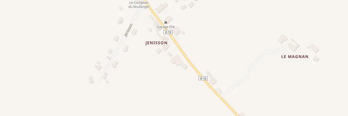 Plan du 140 Jenisson à Sainte-Radegonde