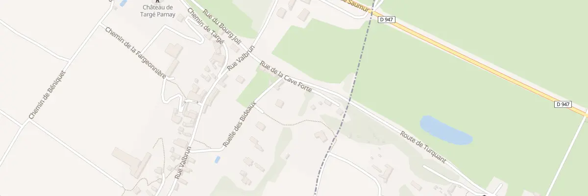 Plan du 4 Rue de la Cave Forte à Parnay
