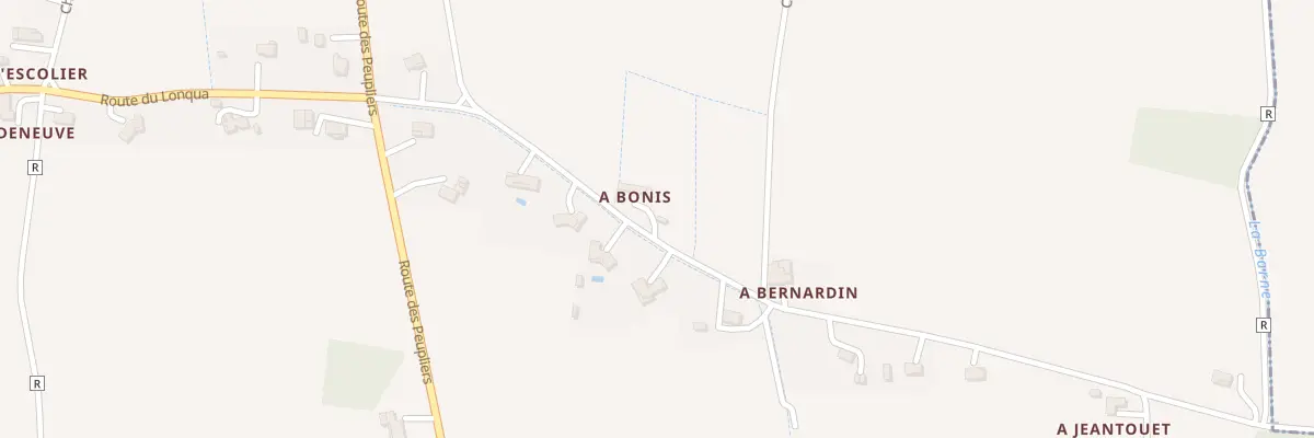 Plan du 227 Rte de Las Marrigos à Galiax