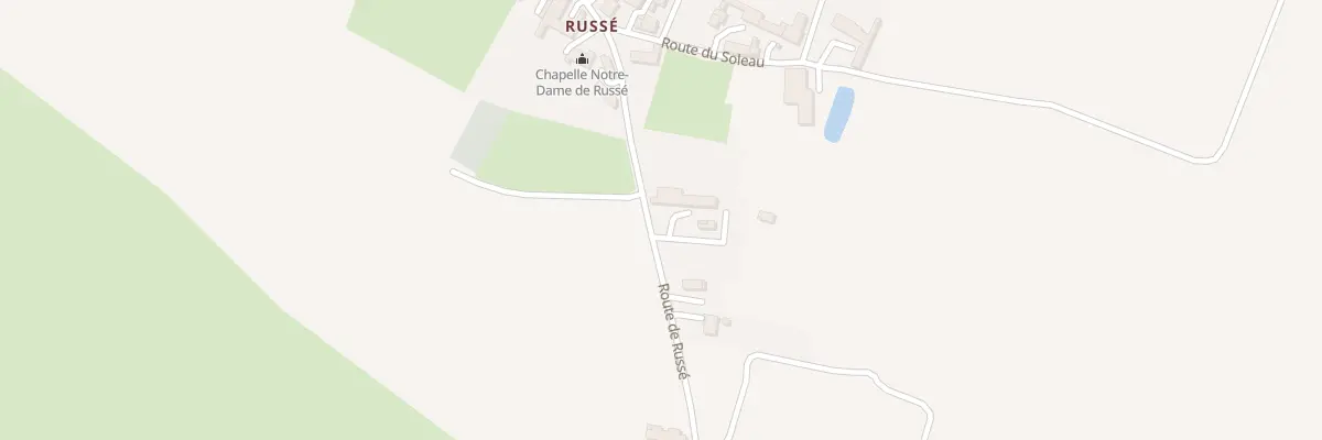 Plan du 5400 Russe à Allonnes