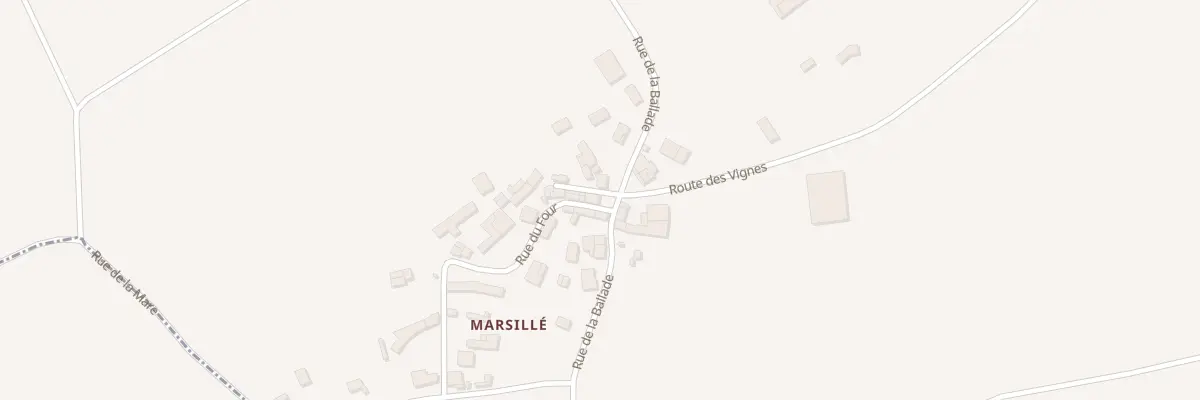 Plan du 2 Rue des Fours à Brettes