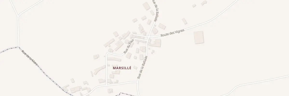 Plan du 8 Rue de la Ballade à Brettes