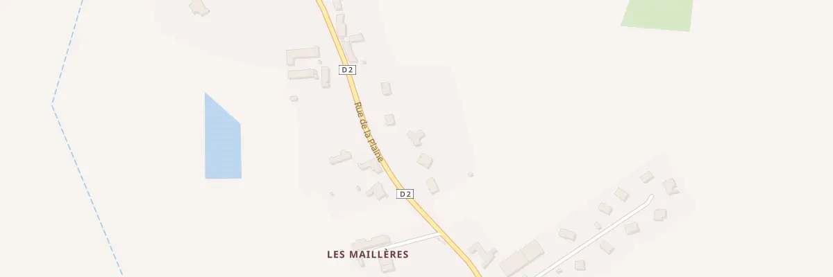 Plan du 21 Rue de la Plaine à Cuissai
