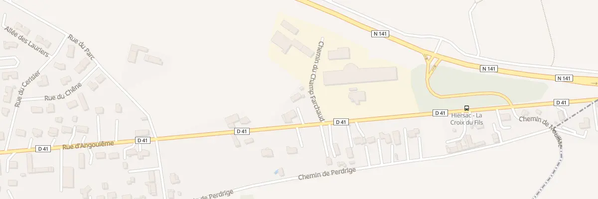 Plan du 69 Rue d’Angoulème à Hiersac
