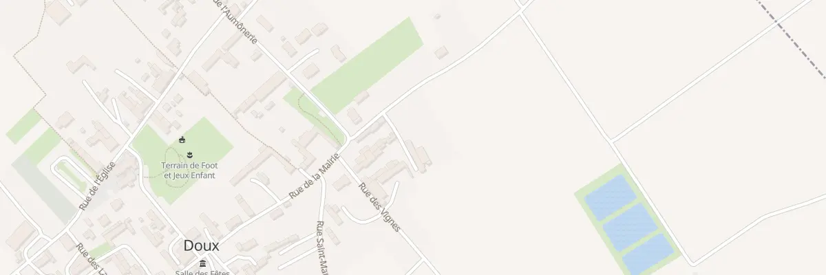 Plan du 20 Rue de la Mairie à Doux
