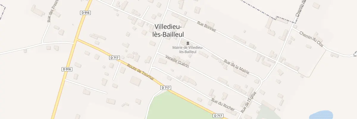Plan du 3 Ven Guérin à Villedieu-lès-Bailleul