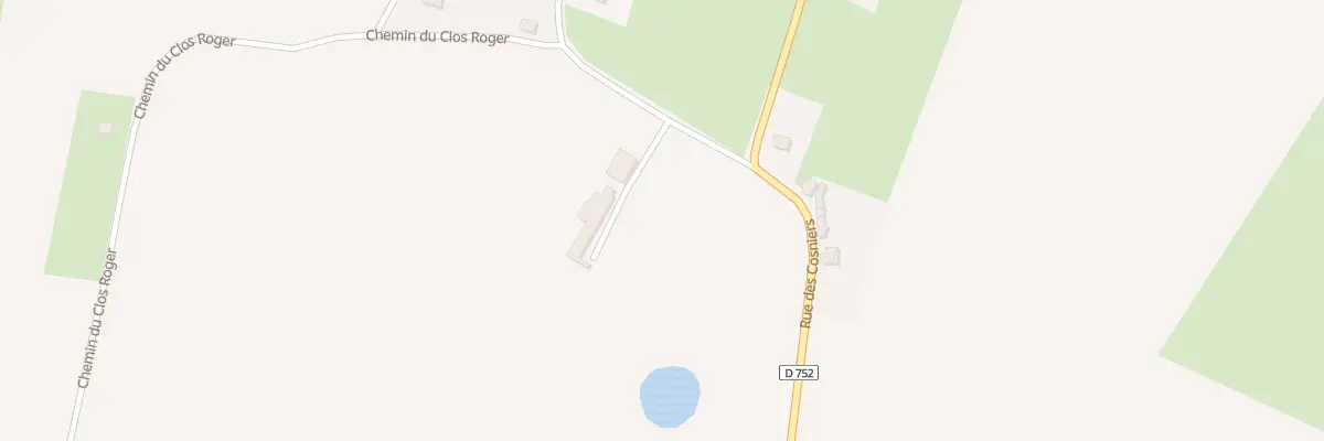 Plan du 10 Rue des Cosniers à Boischampré