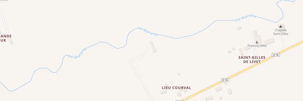 Plan du 5055 Le Lieu Courval à Rumesnil