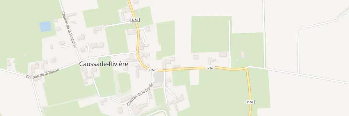 Plan du 10 Che du Centre à Caussade-Rivière