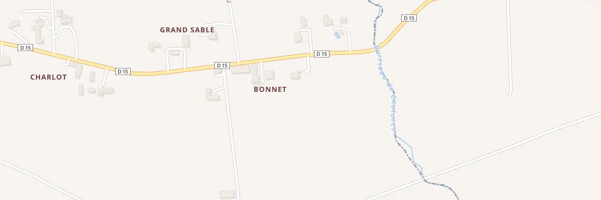 Plan du 1 Bonnet à Neuffons