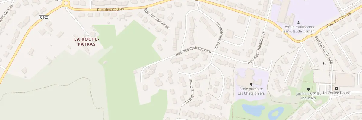 Plan du 27 Rue des Chataigniers à La Suze-sur-Sarthe