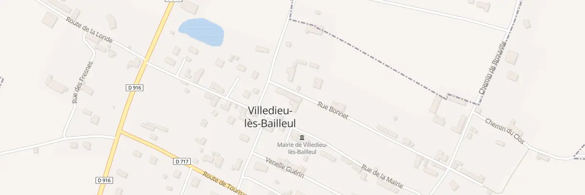 Plan du 4 Rue Bonnet à Villedieu-lès-Bailleul
