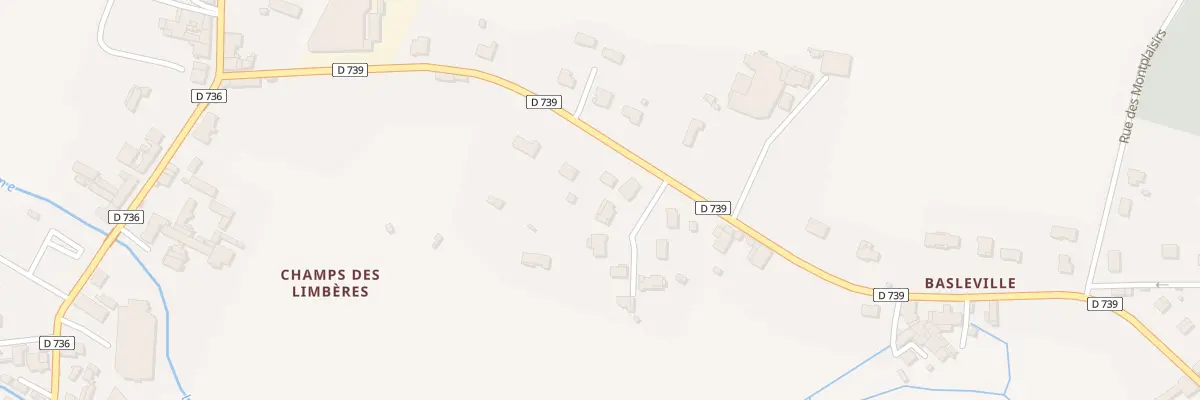 Plan du 2 Lot de Basleville à Aigre