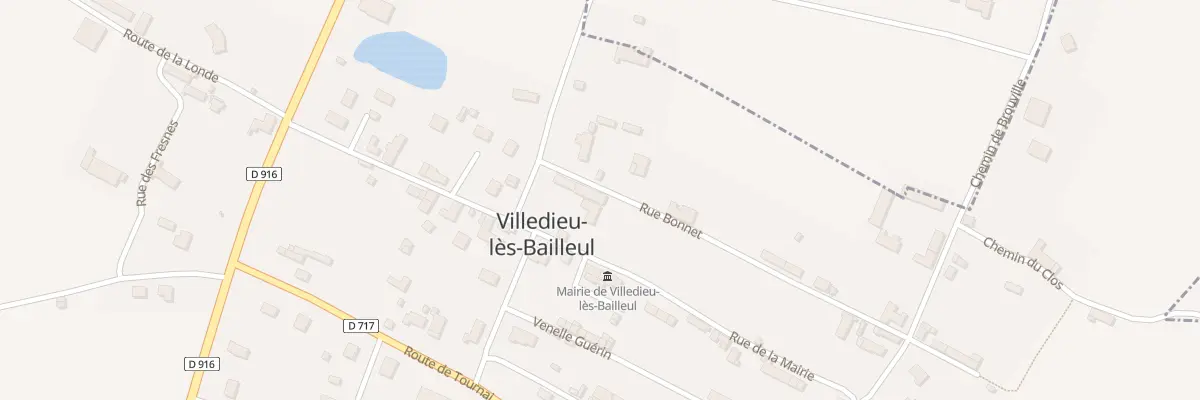 Plan du 6 Rue Bonnet à Villedieu-lès-Bailleul