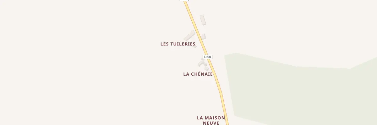 Plan du 2034 Rte Mouliherne A Vernantes à Mouliherne
