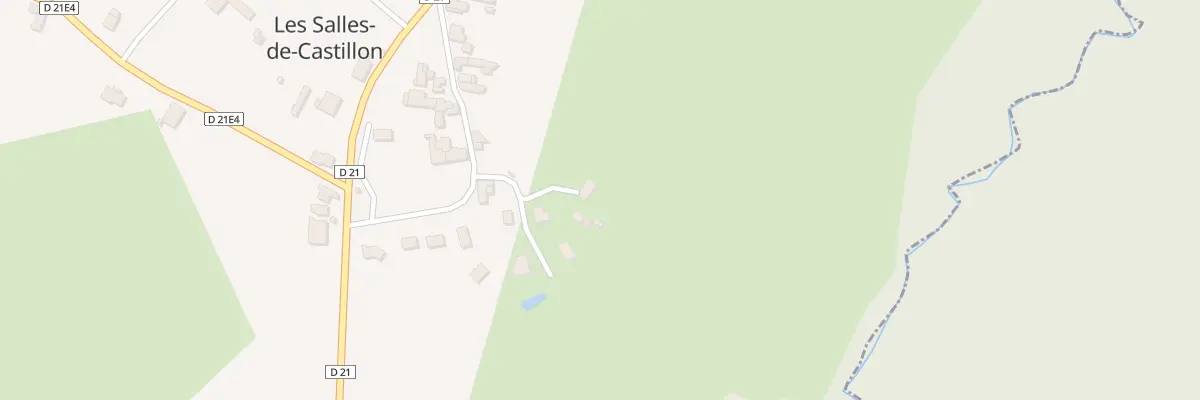 Plan du 3 La Tuilière aux Salles-de-Castillon