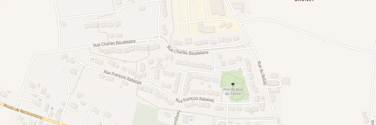 Plan du 38 Rue Pierre de Ronsard à Allonnes