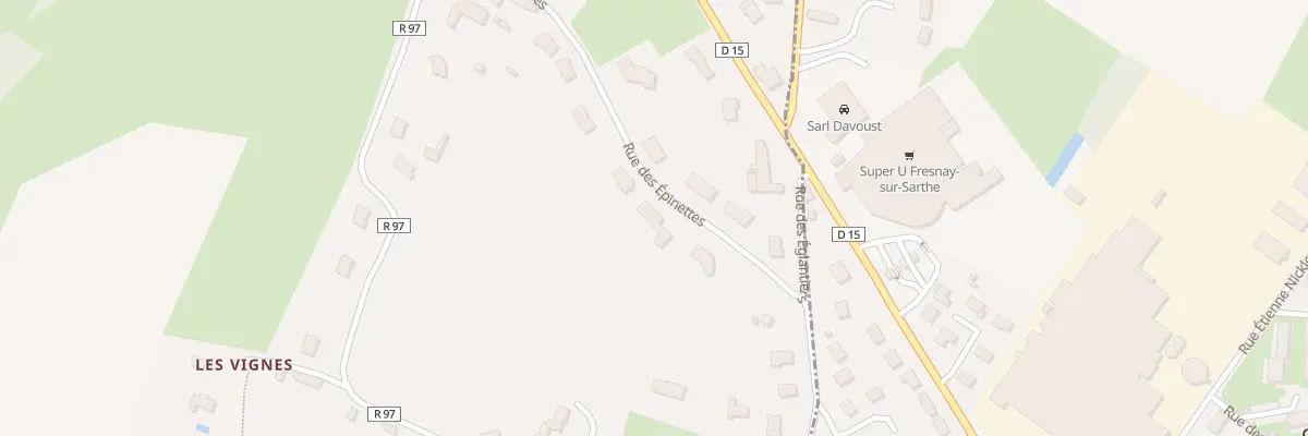 Plan du 5 Rue des Epinettes à Assé-le-Boisne